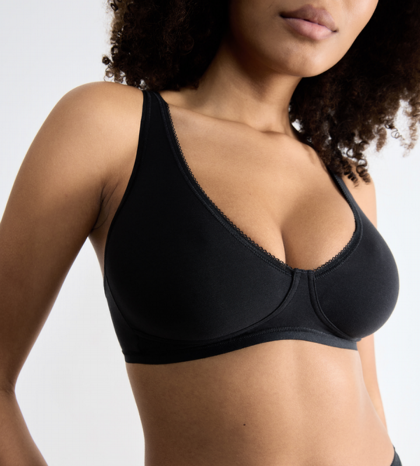 Basic+ Soft Bra (Black)