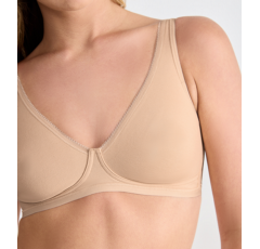 Basic+ Soft Bra (Beige)